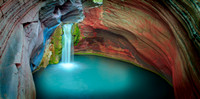 Spa Pool, Karijini Edited Panorama